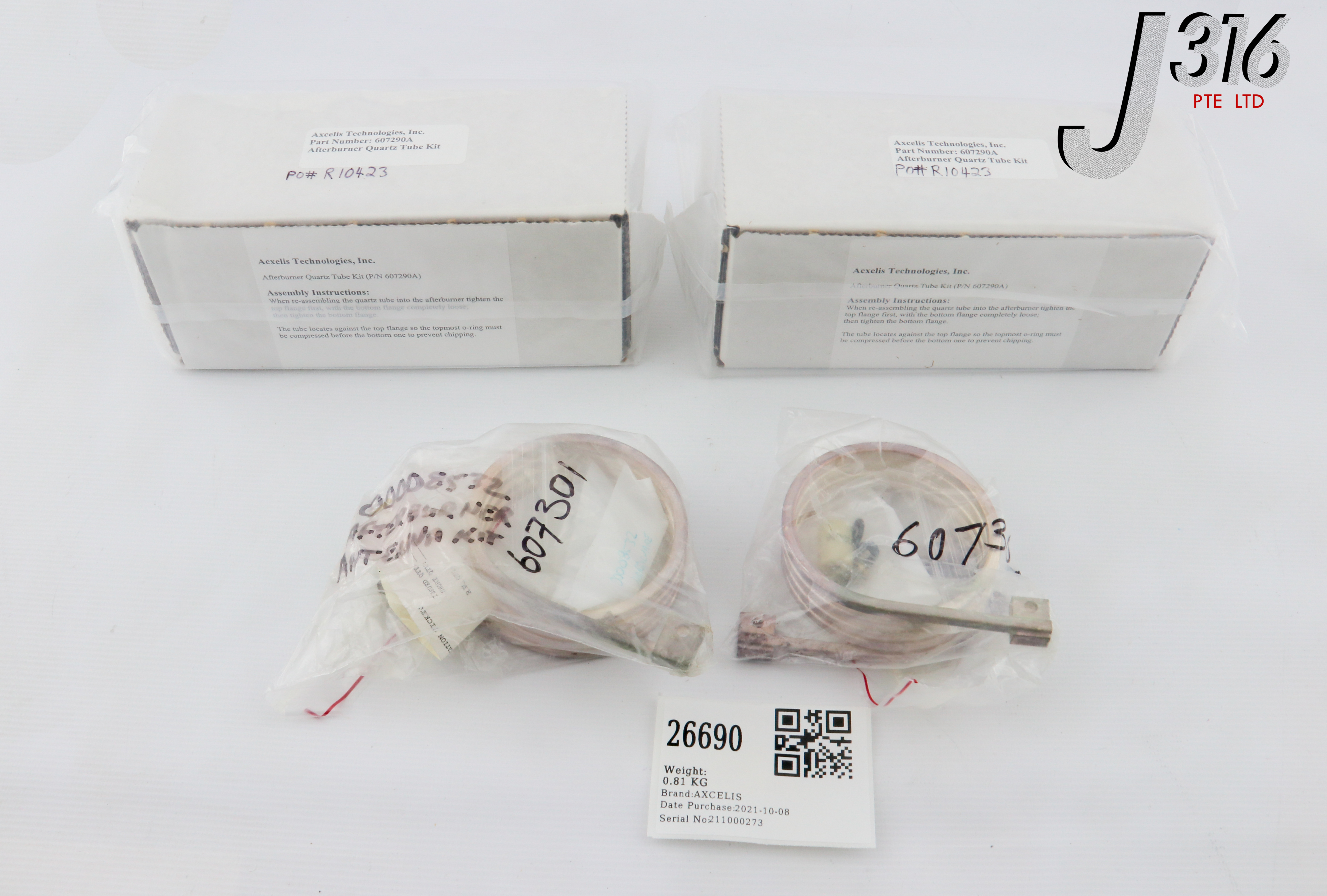 ジュン 26690 AXCELIS KIT - SPARES AFTERBURNER, 320LK 608331 | eBay